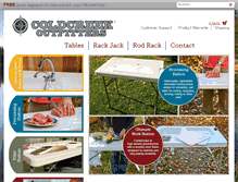 Tablet Screenshot of coldcreekoutfitters.com